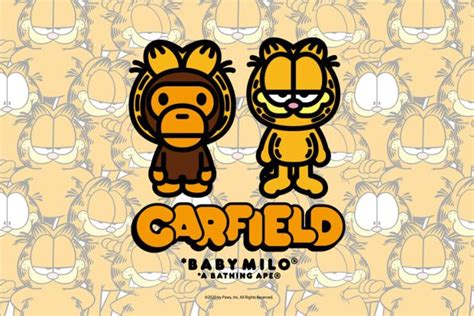 bape and fendi monster|bape x garfield.